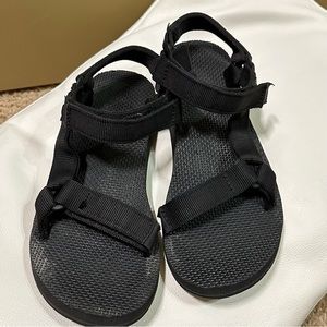 Black Teva Sandals